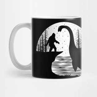 Bigfoot Loch Ness Monster Mug